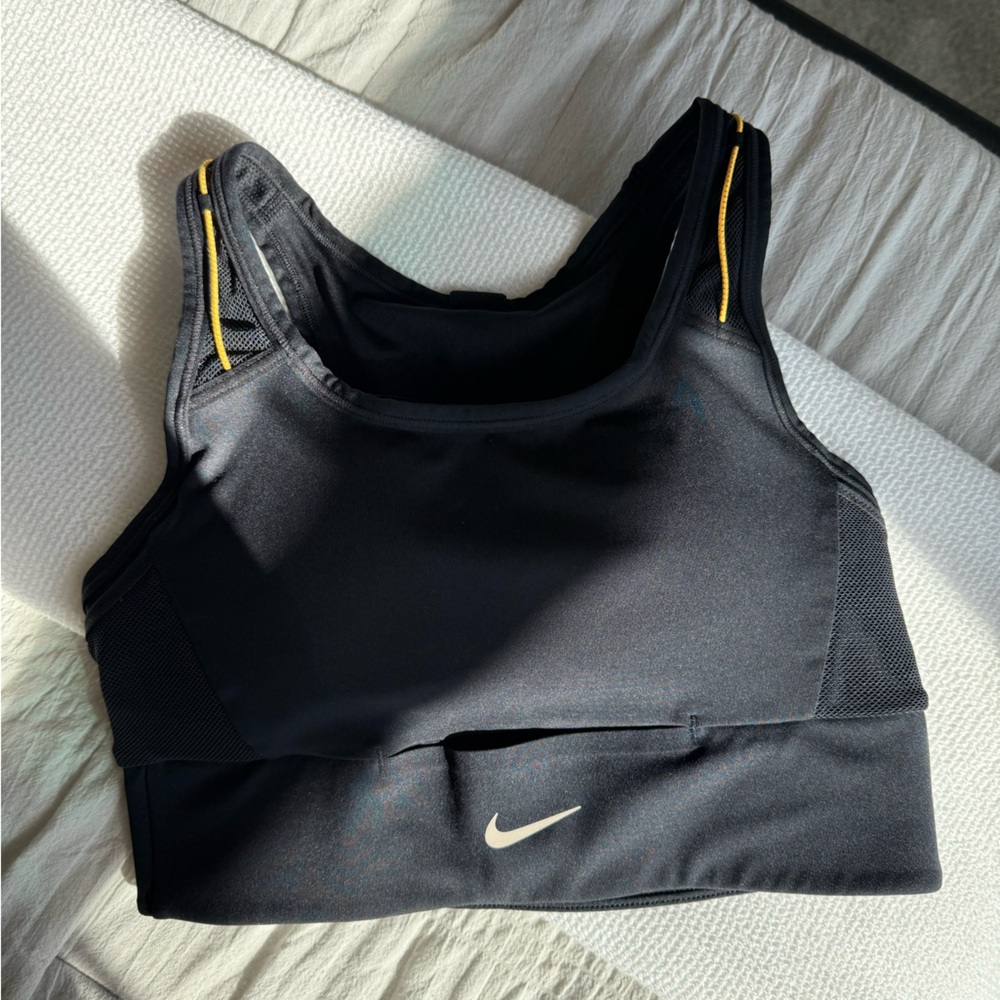 Nike Dri-FIT Black Sports Bra